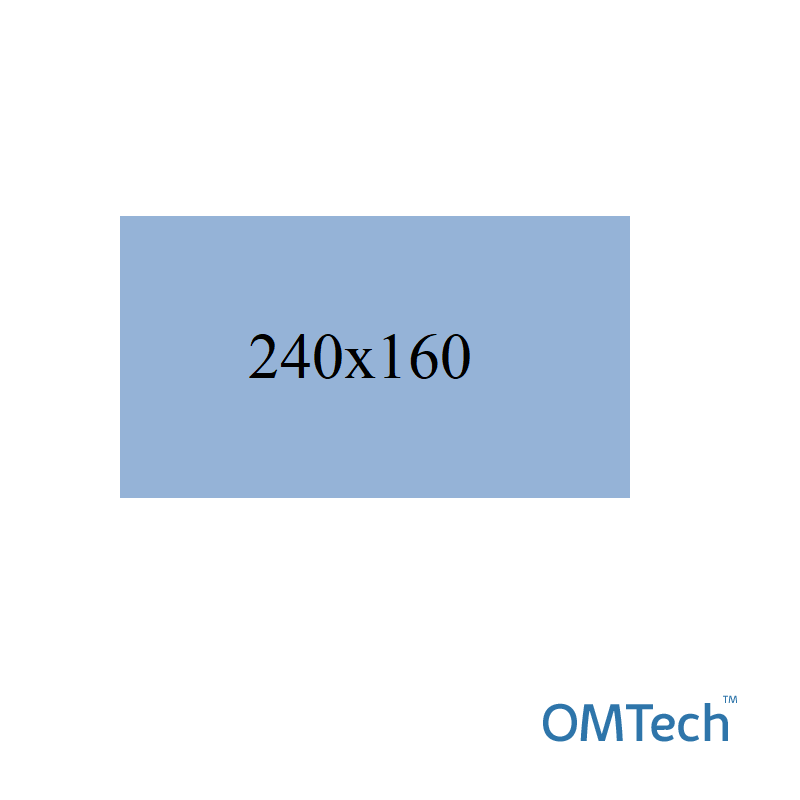 Покриття операційне OMTech™ 240см х 160см (СМС - 35 г/м2), стерильне
